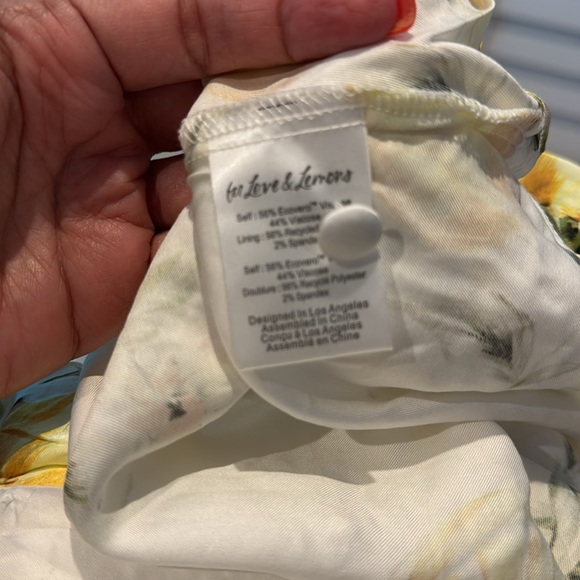 For Love & Lemon NWT Serafina Mini Cut Out Dress MSRP$229, Viscose/Spandex blend - Picture 14 of 14